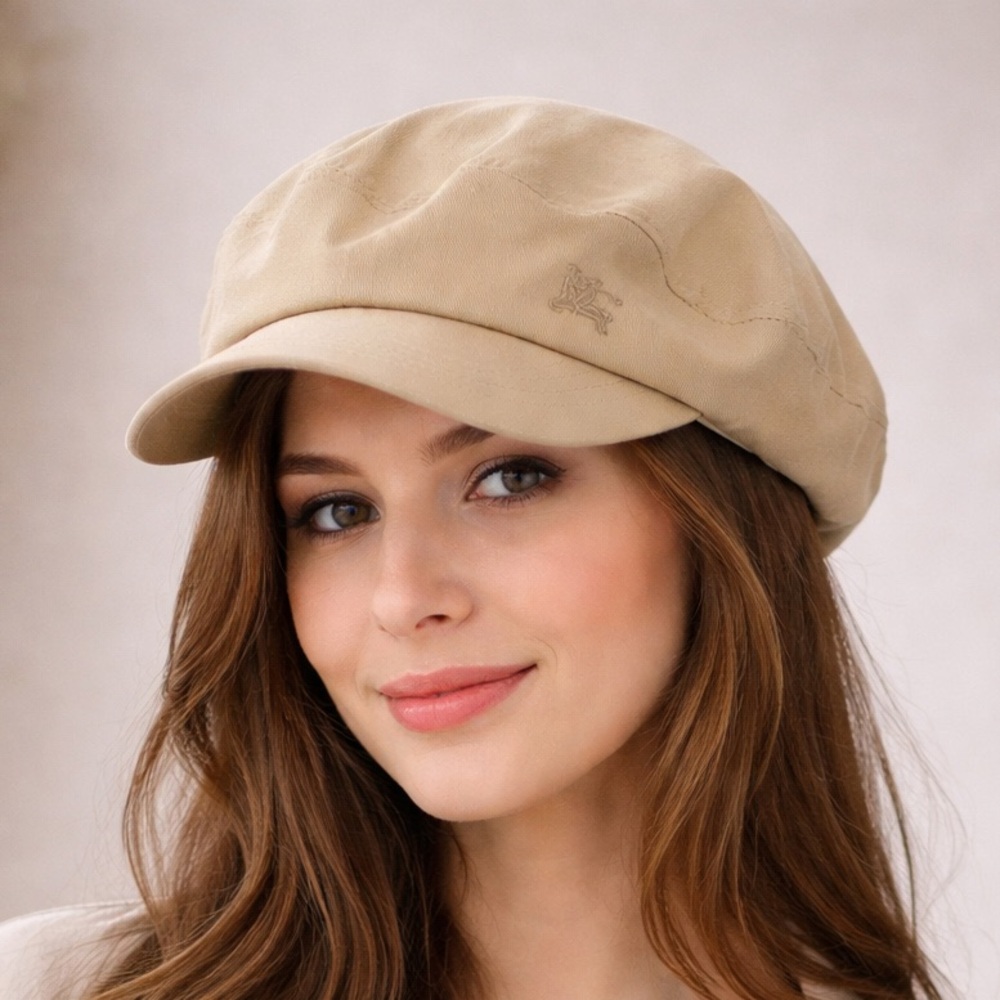 BURBERRY VINTAGE FLAT CAP - Picture 12 of 15